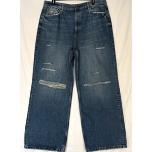 Arizona Highest Rise Skater Jean Womens 21 (40" x 31 1/2")Blue‎ Baggy Loose